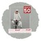 Light Grey Suede Mat Board for 30x40 Frames - Fits 27x36 Photos